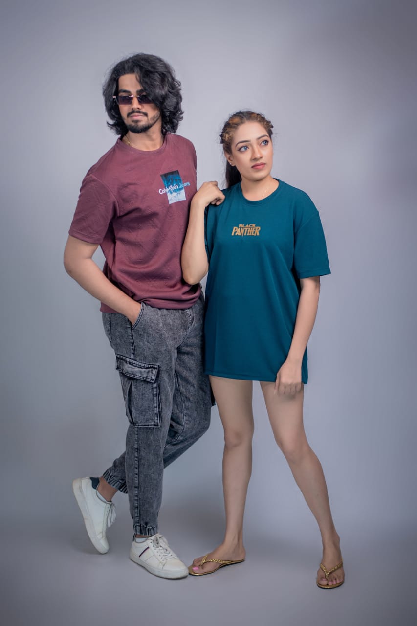 Black Panther Graphic Logo T-Shirt for Women - Teal - Image 3